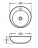 BelBagno BB3096 накладная раковина