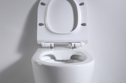 BeWash Lusso BKWHR004550 Унитаз подвесной безободковый с сиденьем микролифт
