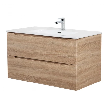 BelBagno KRAFT 39-800/390-2C-SO-RT тумба с раковиной подвесная