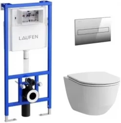 Laufen Pack Pro 8.6996.6.000.000.R Унитаз с инсталляцией