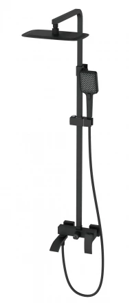 Wonzon &amp; Woghand Fit WW-88739009-MB Душевая система черный матовый