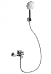 Wonzon &amp; Woghand WW-A30891-CR Смеситель для ванны с душем черный матовый