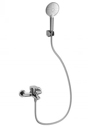 Wonzon &amp; Woghand WW-A30891-CR Смеситель для ванны с душем черный матовый