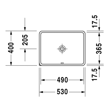 Duravit Starck 3 0305490000 Раковина