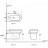 Aquanet Nova BL-101N-WHT Rimless Унитаз подвесной