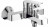 Rush Balearic BA3935-44 Смеситель для ванны