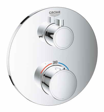 Grohe Grohtherm 24077000 Смеситель термостат для ванны встраиваемый