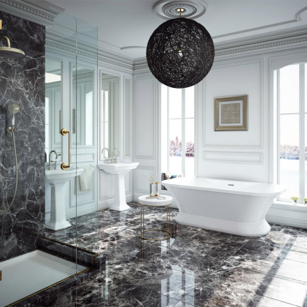 Azario BORDEAUX BOR18090 180x90x60 ванна акриловая свободностоящая