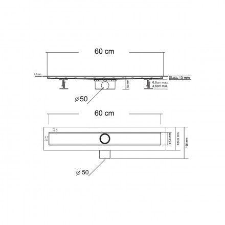 Vincea SAY OPTIMA -S 603.60.S.U Душевой лоток 60 см
