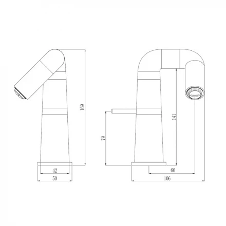 Haiba HB10813-3 Смеситель для раковины