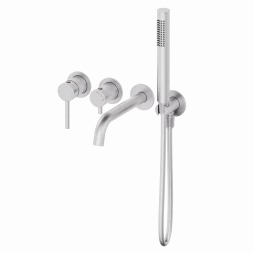 Wonzon &amp; Woghand Stick WW-889017-BN Смеситель для ванны встраиваемый темный графит