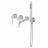 Wonzon &amp; Woghand Stick WW-889017-BN Смеситель для ванны встраиваемый темный графит