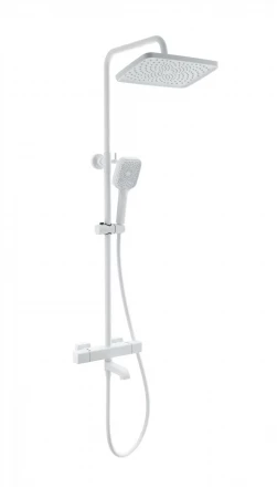 Wonzon &amp; Woghand Stay WW-B3016-T1-MW Душевая система с термостатом белый матовый