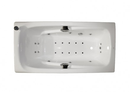 Roca Ming 170x85 Чугунная ванна с гидромассажем
