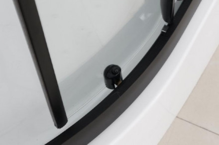 Frank F418R Black Душевая кабина 120x80 (без крыши)