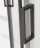 Frank F418R Black Душевая кабина 120x80 (без крыши)