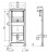 Oli Euro II Urinal 136179 инсталляция для писсуара