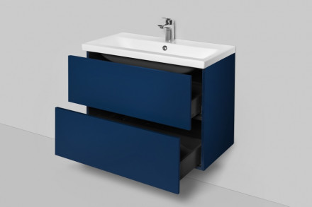 AM.PM Gem M90FSX07522DM тумба под раковину 75 2 ящика синий