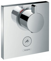 Hansgrohe ShowerSelect Highfow 15761000 смеситель термостат с клапаном (внешняя часть)