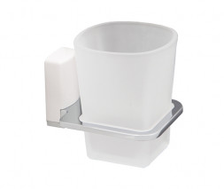 Wasserkraft Leine WHITE К-5028WHITE Стакан для зубных щеток стеклянный