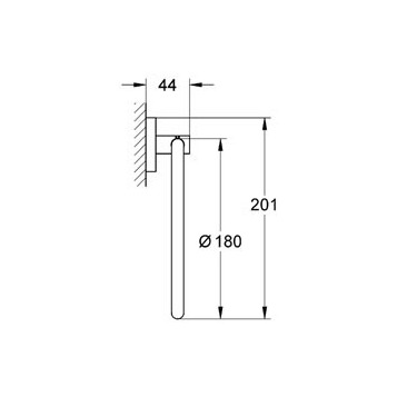Grohe Essentials 40365001 Кольцо для полотенца