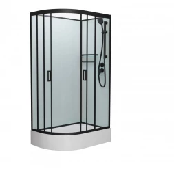 Frank F412/1 М R Black 20069 душевая кабина без крыши