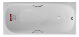 Timo Standard 170x75 с ручками ванна чугунная
