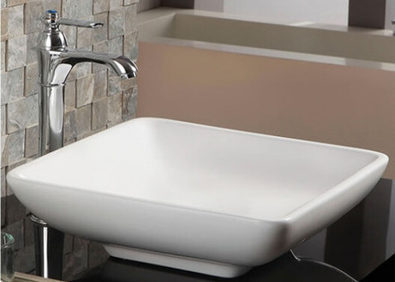 Azario AZ-4322 Раковина накладная 40х40