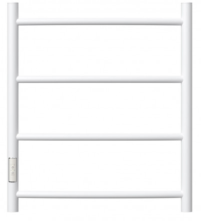 POINT PN04756W П4 Полотенцесушитель электрический 500x600 диммер слева, белый