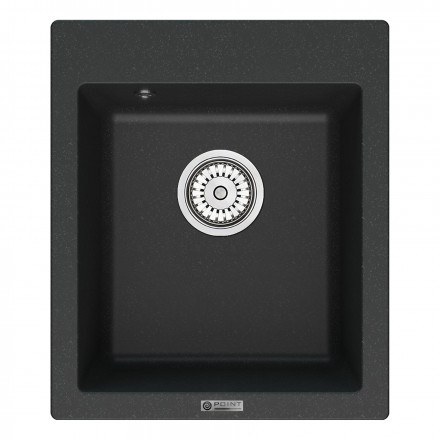 POINT Динара 42 PN3004B мойка кухонная черный
