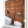 Belbagno SPC-MAR-500-600-LED-BTN Зеркало 500x30x600 с встроенным светильником Belbagno SPC-MAR-500-600-LED-BTN Зеркало 500x30x600 с встроенным светильником