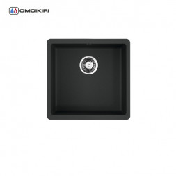 Omoikiri Kata 44-U-BL мойка 440x420 черный