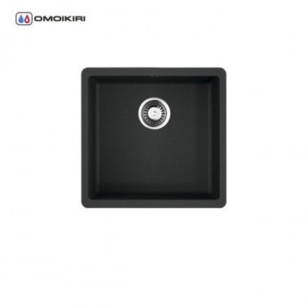 Omoikiri Kata 44-U-BL мойка 440x420 черный