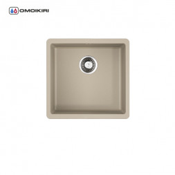 Omoikiri Kata 44-U-SA мойка 440x420 бежевый