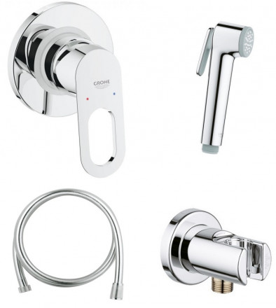 Grohe BauLoop 124895 комплект гигиенического душа