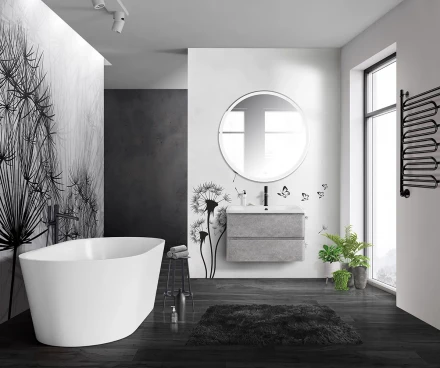 BelBagno AURORA-700-2C-SO-RNN тумба с раковиной подвесная