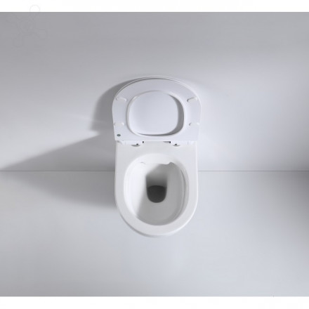 BeWash Minimal BKWHR003480 Унитаз подвесной безободковый с сиденьем микролифт