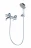 Wonzon &amp; Woghand Stick WW-88639017-CR Смеситель для ванны с душем черный матовый