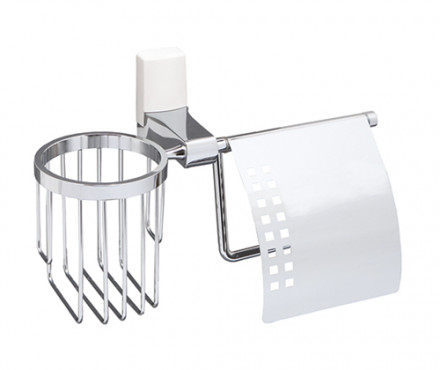 Wasserkraft Leine WHITE К-5059WHITE Держатель туалетной бумаги и освежителя