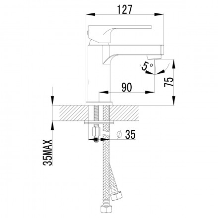 Lemark Plus Grace LM1506С смеситель для раковины