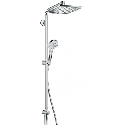 Душевая стойка Hansgrohe Crometta S 240 1jet Showerpipe Rеno EcoSmart 27289000