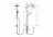 Душевая стойка Hansgrohe Crometta S 240 1jet Showerpipe Rеno EcoSmart 27289000