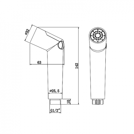 Lemark LM8046C Гигиеническая лейка