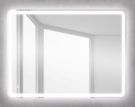 Belbagno SPC-MAR-500-600-LED-TCH Зеркало 500x30x600 с встроенным светильником