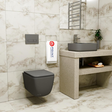 Point Меркурий PN41831GM Унитаз подвесной безободковый