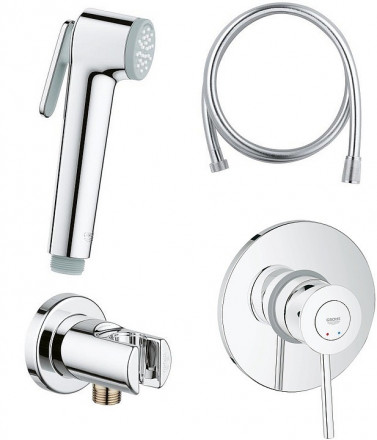 Grohe BauClassic 124901 комплект гигиенического душа