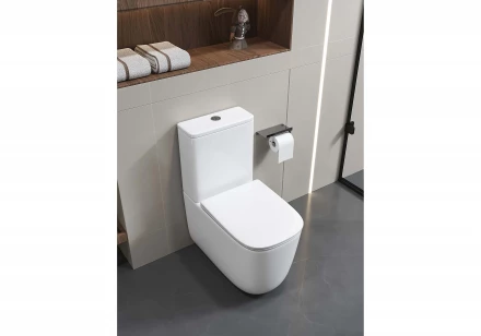 Aquatek Optima Plus Square AQ4451-00 Унитаз-компакт Торнадо с сиденьем Soft Close