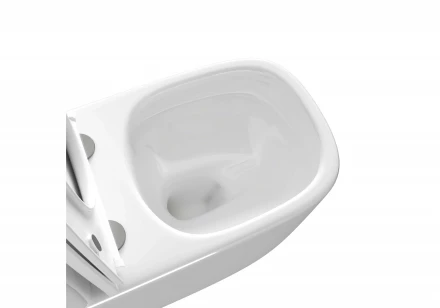 Aquatek Optima Plus Square AQ4451-00 Унитаз-компакт Торнадо с сиденьем Soft Close