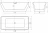 Sancos Neo FB09 ванна акриловая 170x80x58