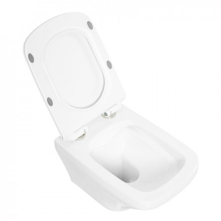 BelBagno Sela BB3201CHR унитаз подвесной безободковый (чаша)